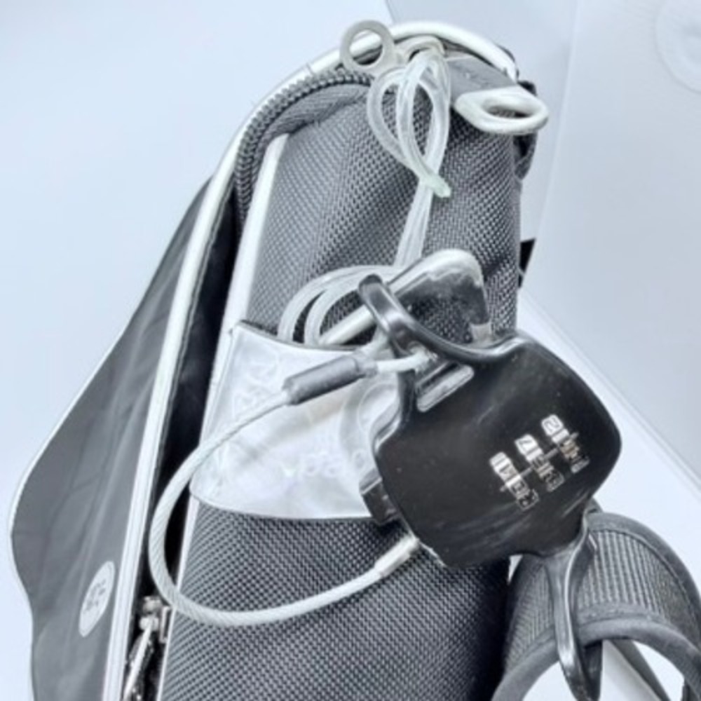 Pacsafe Meshsafe M200 Anti-Theft‎ Messenger Bag Gray Laptop Briefcase eXomesh - Picture 10 of 15